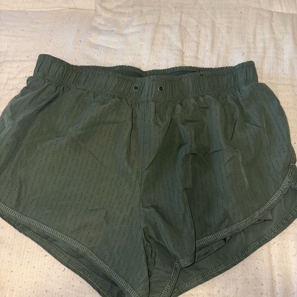 Cotton On Dark Green Athletic Shorts
